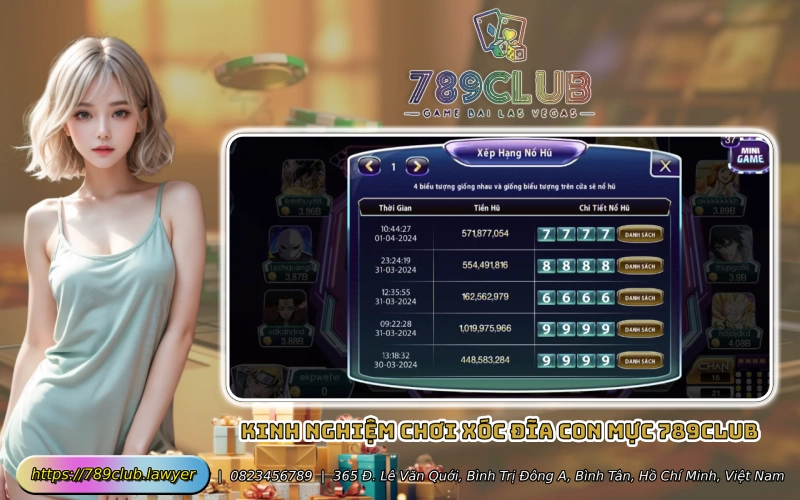 Kinh nghiem choi Xoc Dia Con Muc 789Club