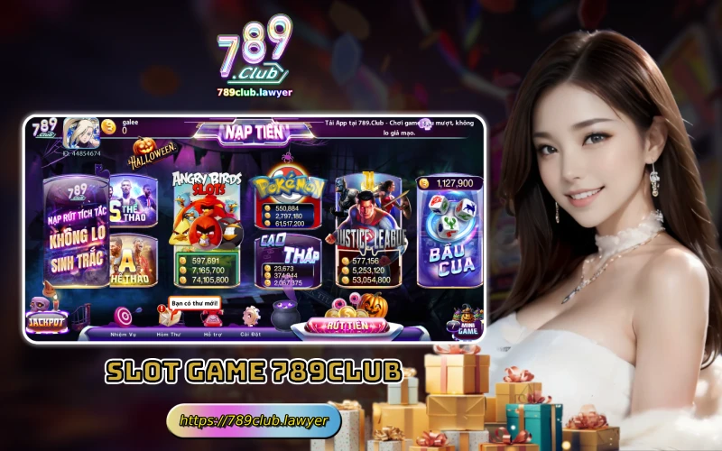 Cac tua game slots tai 789Club